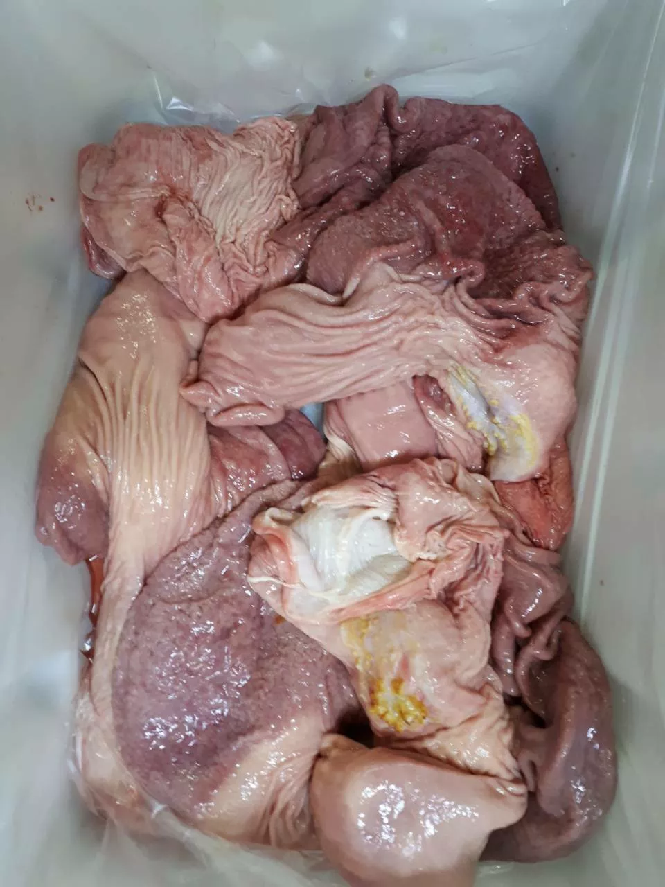 фотография продукта Свиные желудки на экспорт. мешочком