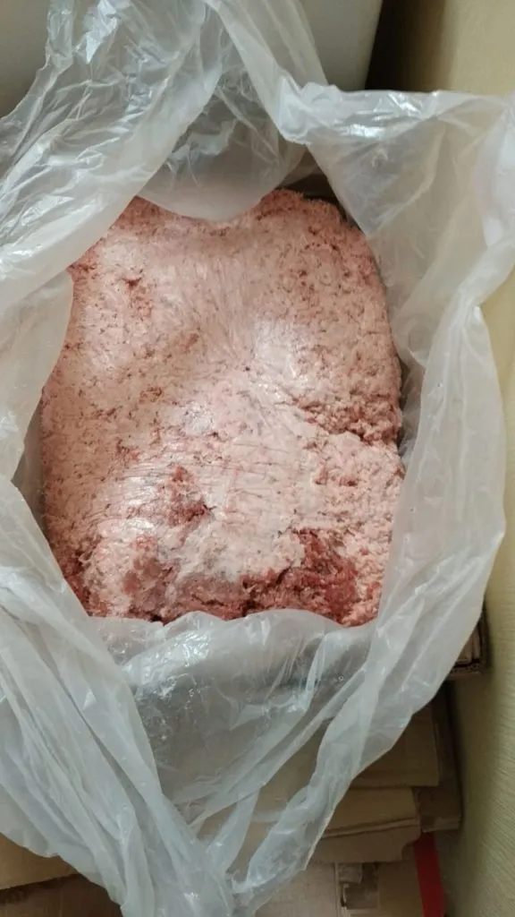 фотография продукта мясо индейки рубленое котлетное (фарш)